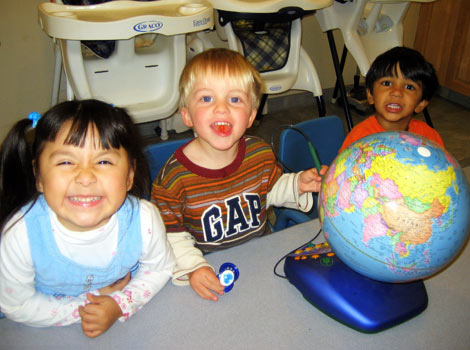 children learning about their world